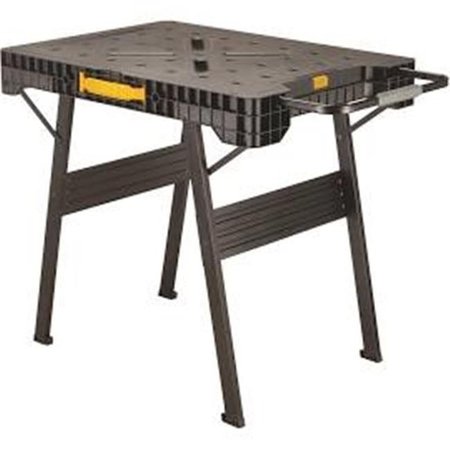 Stanley Stanley Consumer Tools 232772 33 in. Heavy Duty Metal Express Folding Workbench; Black 232772